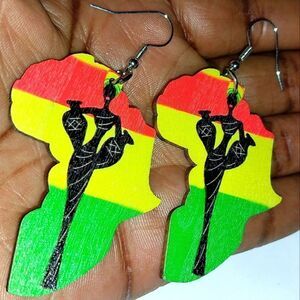 Fun festive dangle earrings